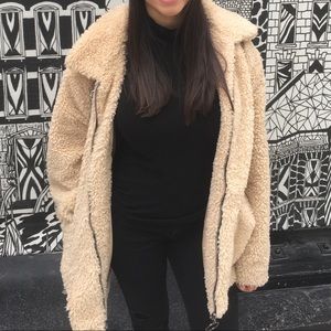 TRENDY STEVE MADDEN TEDDY BEAR COAT